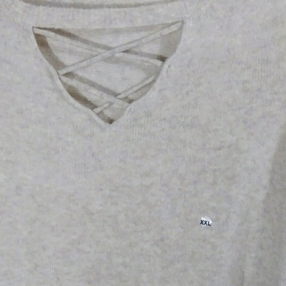 NWOT american eagle women's pull over sweater L - Picture 3 of 7